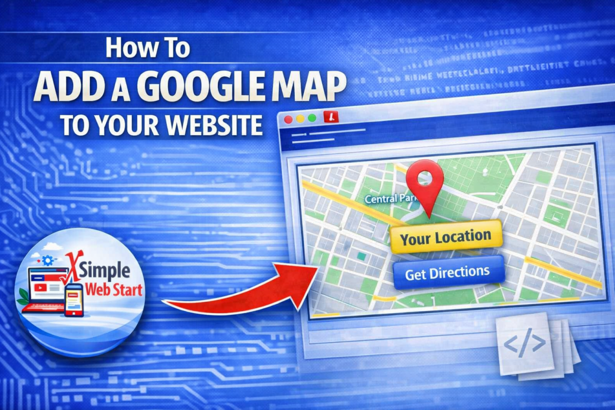 how to add a Google Map to your website how to add a Google Map to your website