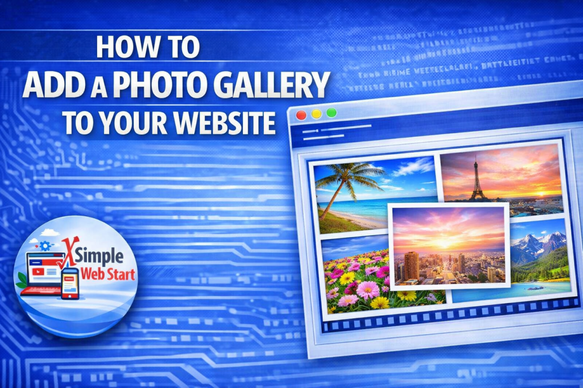 How to add a photo gallery to your website in beginners steps How to add a photo gallery to a website