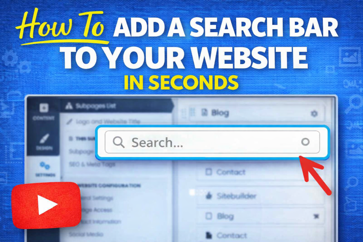 Search Bar For Website