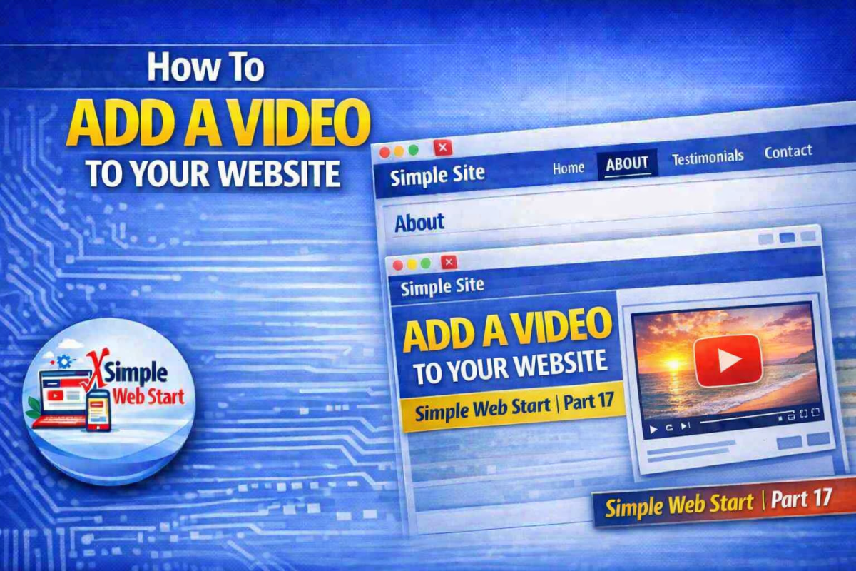 how to add a video to your website how to add a video to your website