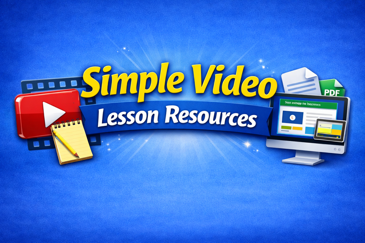 Simple Video Lessons resources image