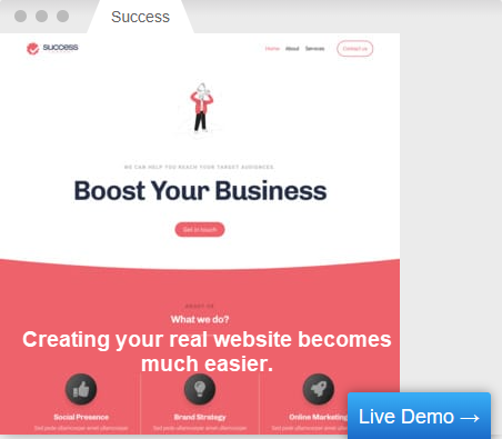 Simple website example with a clear, beginner‑friendly layout.