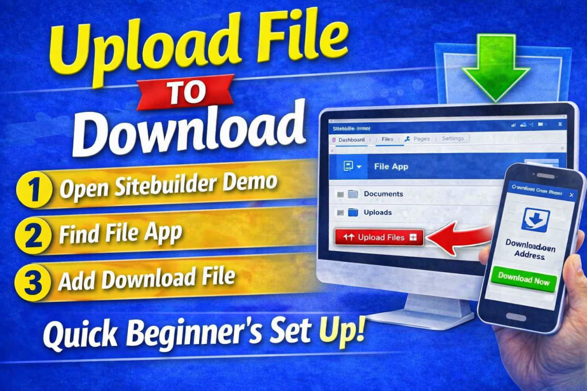 Upload File To Download