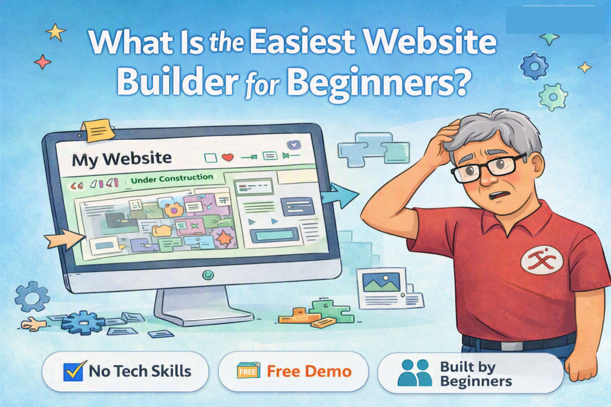 What Is the Easiest Website Builder for Beginners?